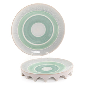 Set of 2 ceramic plate - CASCADES