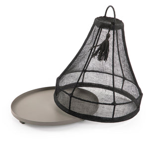 Linen cover with metal base - CASCADES