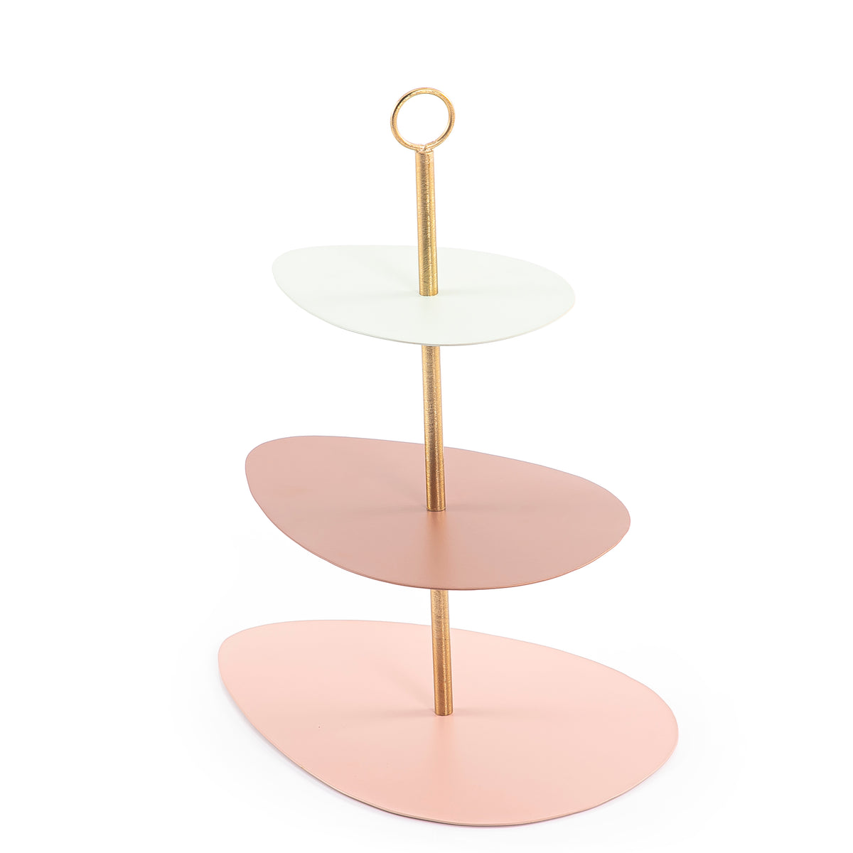 3-layer metal fruit stand