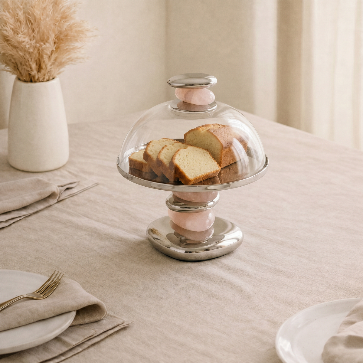 Metal cup cake stand - small