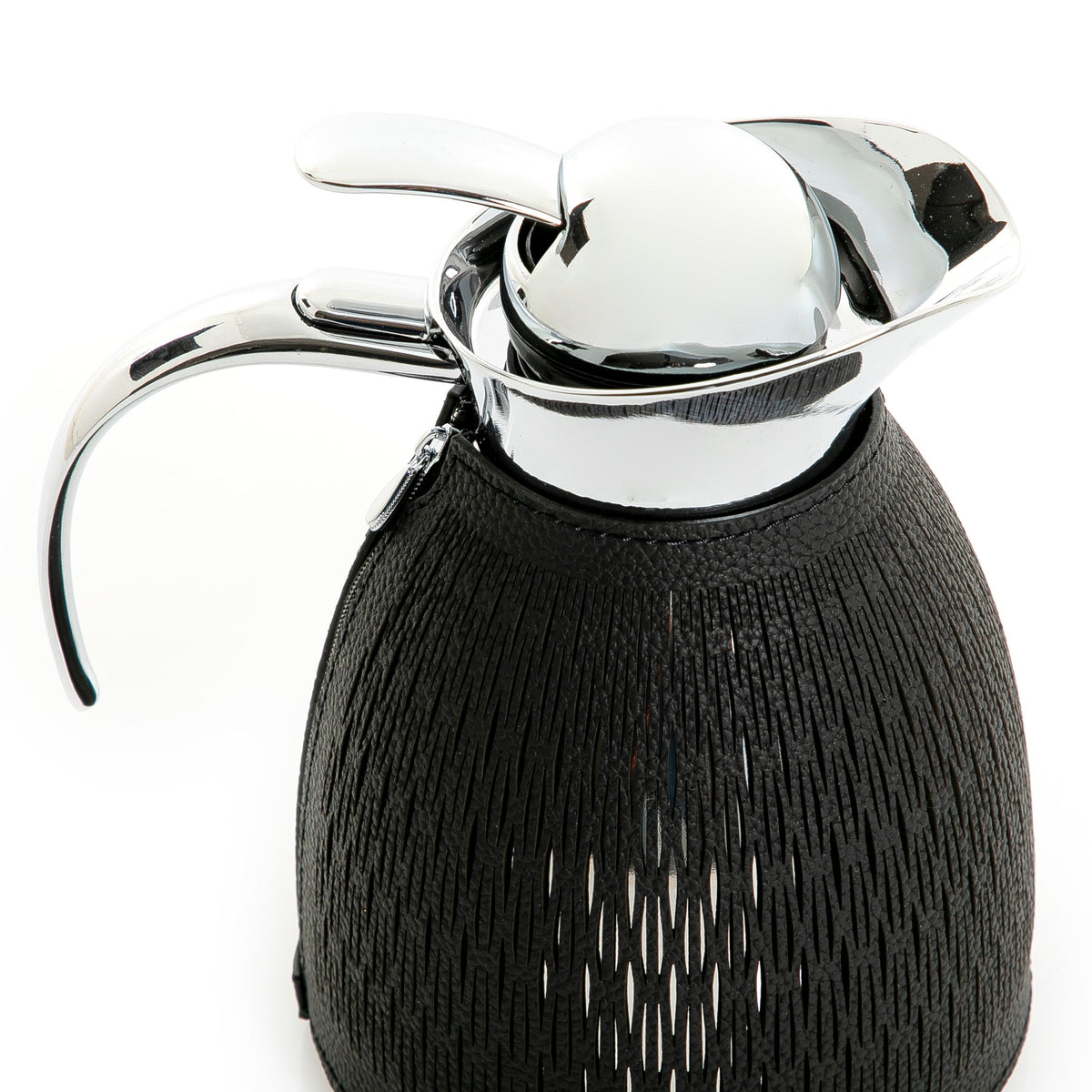 Metal thermos with leather cover - CASCADES
