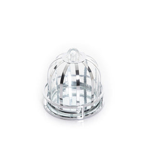 Metal and glass plate with cover - CASCADES