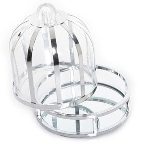 Metal and glass plate with cover - CASCADES