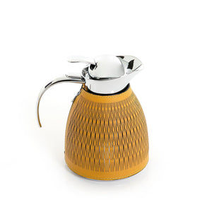 Metal thermos with leather cover - CASCADES