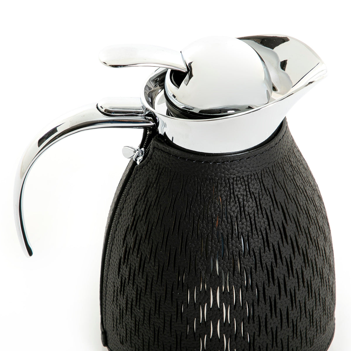 Metal thermos with leather cover - CASCADES