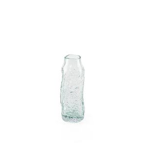 Traditional transparent glass vase