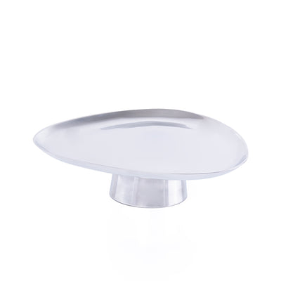 Metal Serveware Stand - Silver