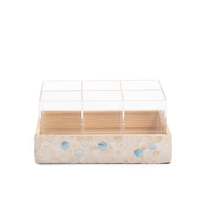 Mother of pearl water bottles box