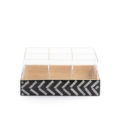 Mother of pearl water bottles box