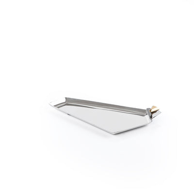 Metal Tray Black & Gold - Small