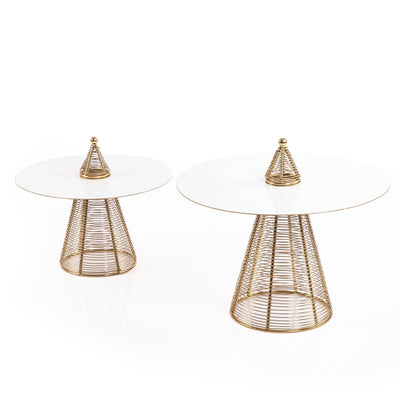 Set of 2 metal stand - CASCADES