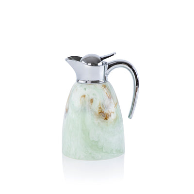 1L Elegant Resin Thermos Flask – Turquoise