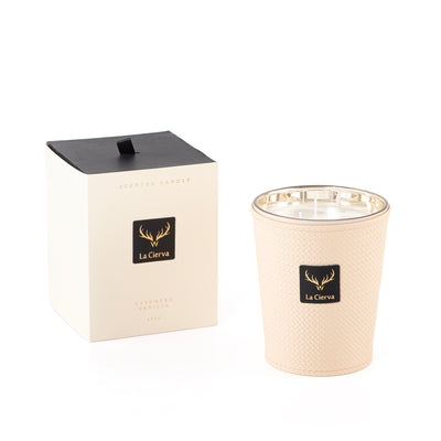 شمعة معطرة Cashmere Vanilla - كريمي من لاسيرفا 900 جرام 
