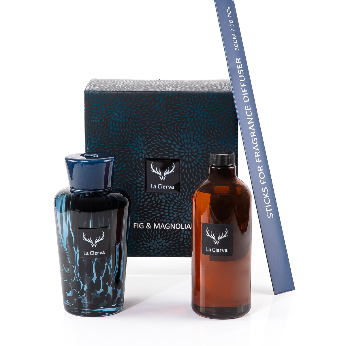 معطر الهواء Fig & Magnolia  - أزرق من لاسيرفا 950 مل