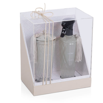 مجموعة لا سيرفا Serene - مبخرة مع  معطر جو وأقمشة