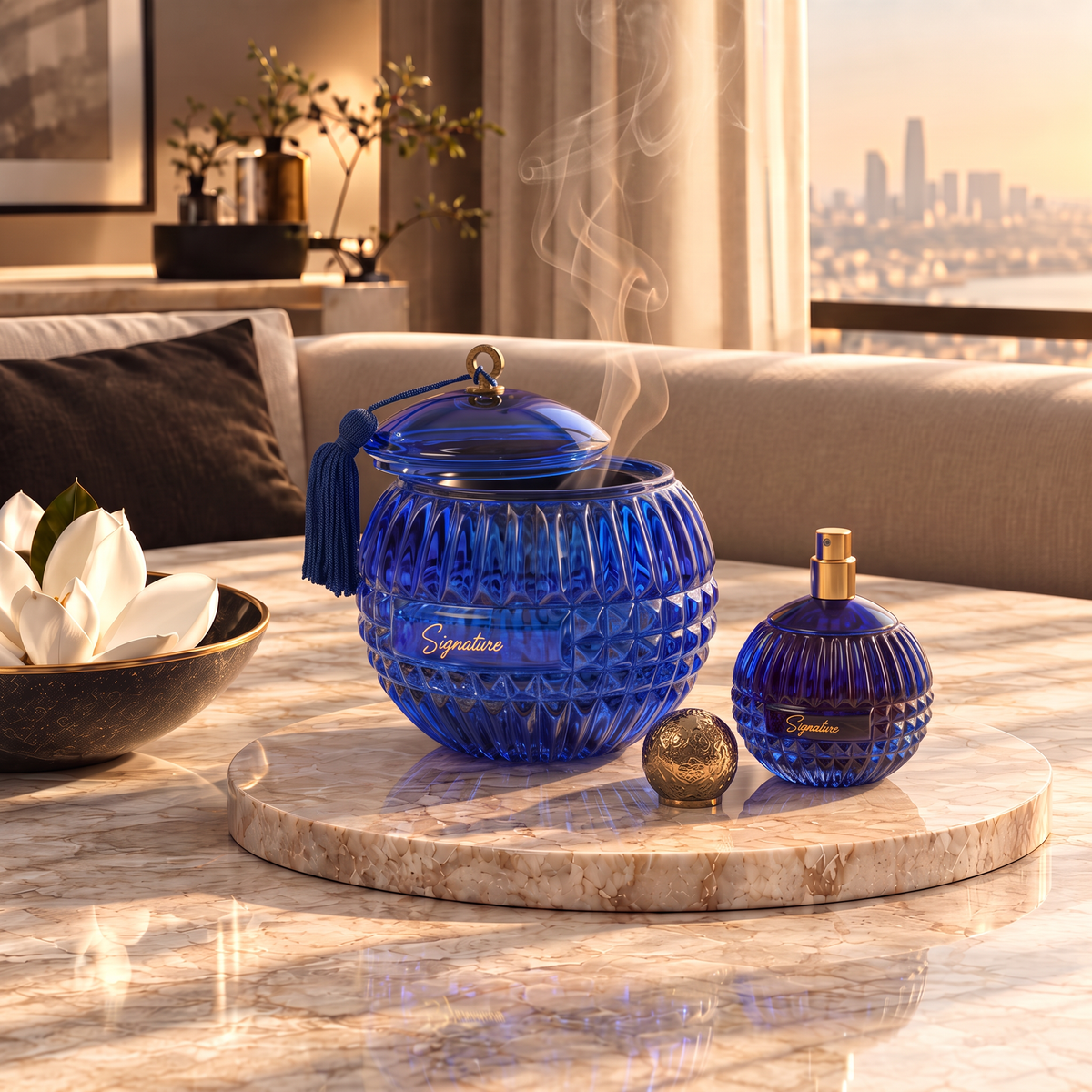 مجموعة Signature - مبخرة مع عطر
