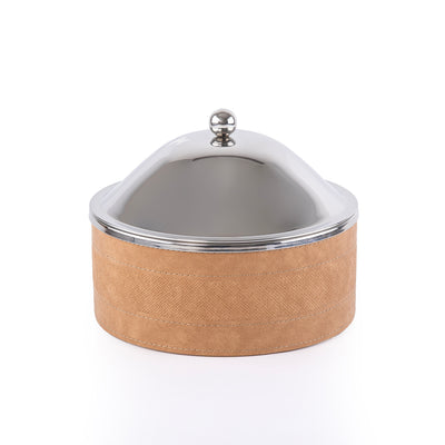 Small Leather Heat Keeper - Brown