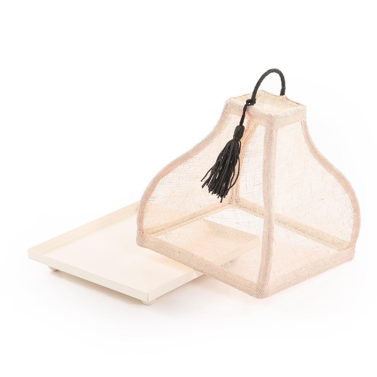 Linen cover with metal base - CASCADES