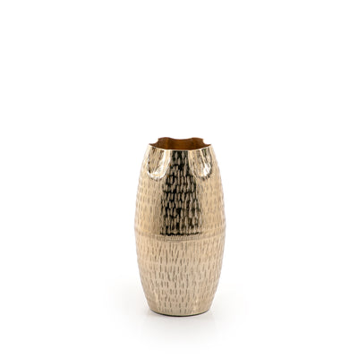 Gold Metal Vase