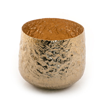 Gold Metal Vase