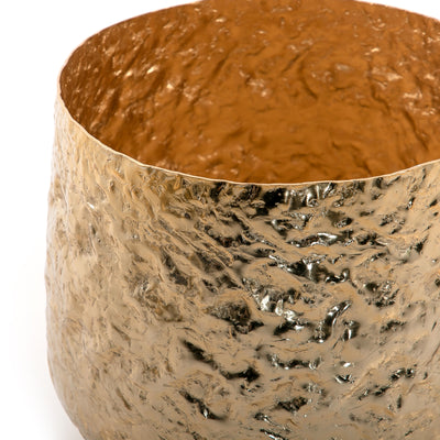 Gold Metal Vase