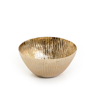Gold Round Bowl