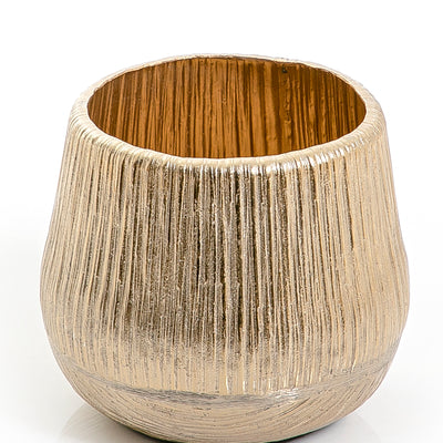 Gold Metal Vase