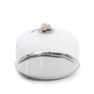Metal plate with glass cover - CASCADES