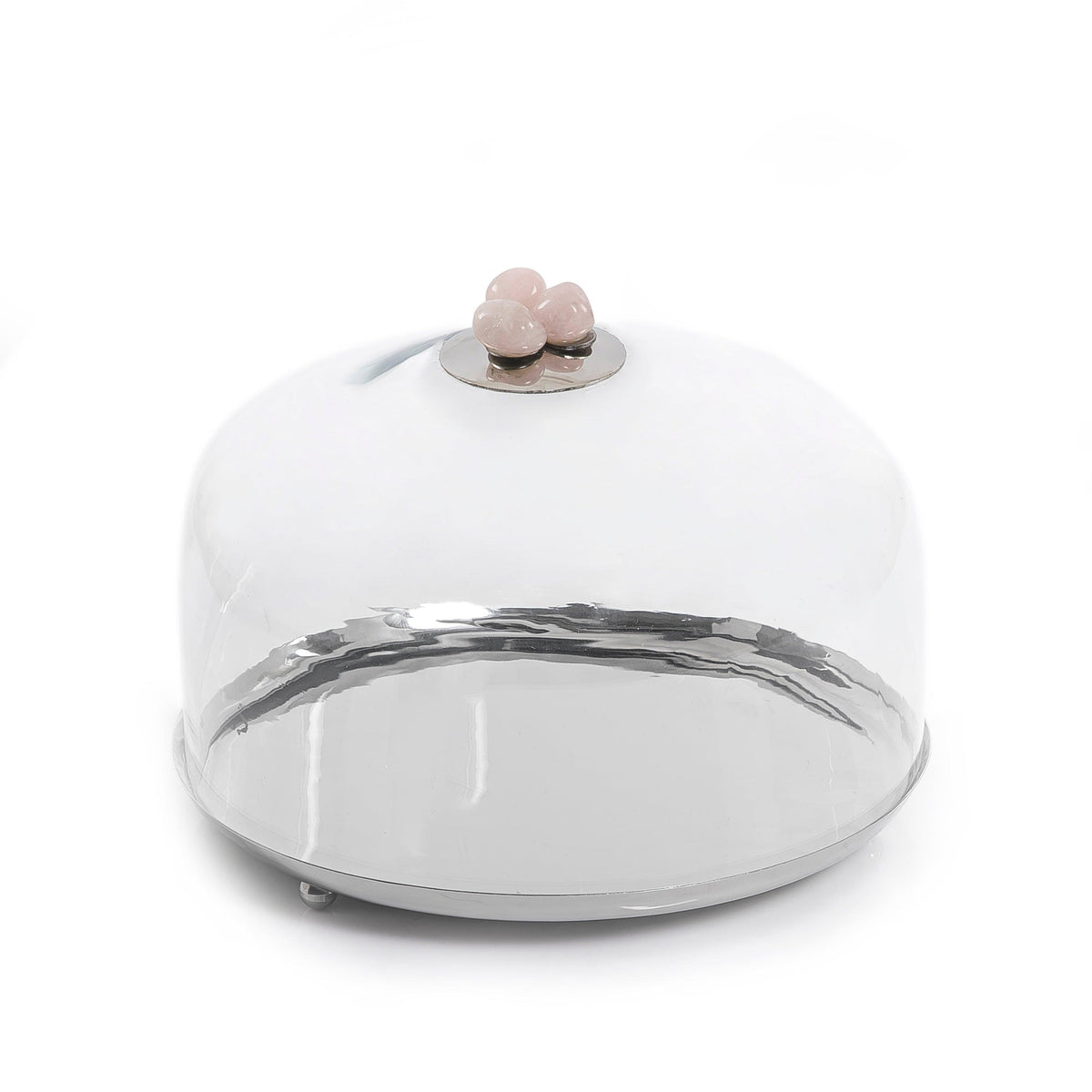 Metal plate with glass cover - CASCADES