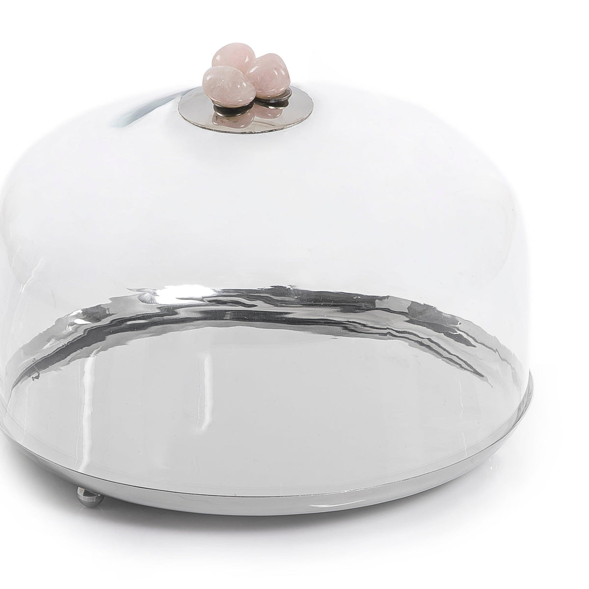 Metal plate with glass cover - CASCADES