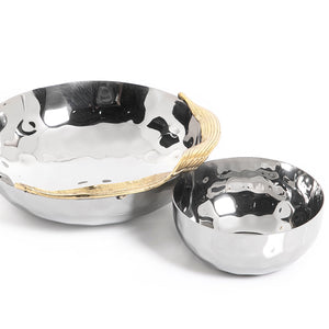 Metal nuts bowl - CASCADES
