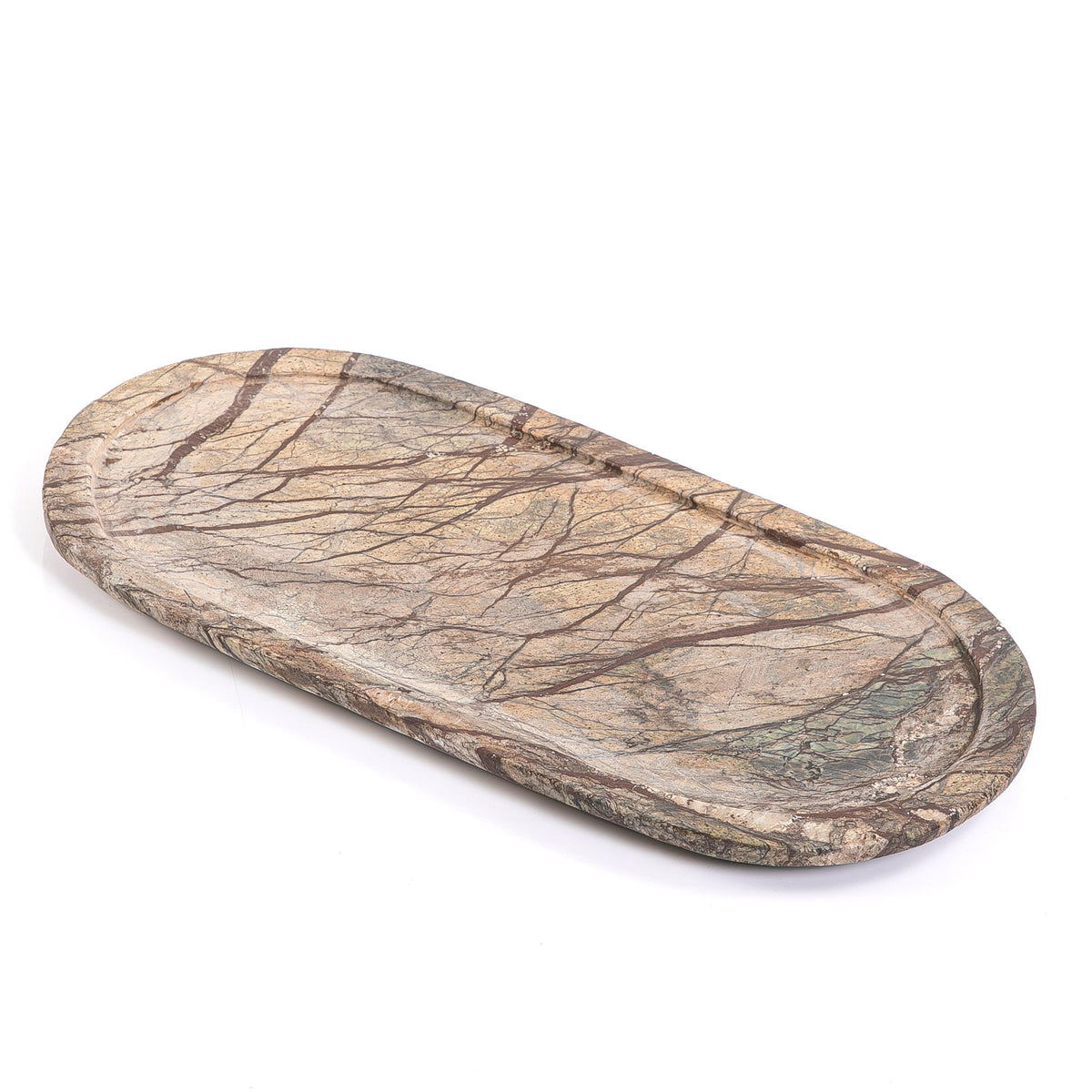 Marble plate with gift box - CASCADES
