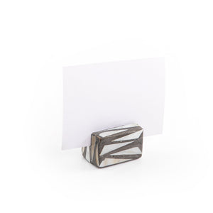 Mother of pearl card holder - CASCADES