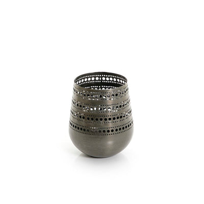 Black Metal Candle Holder