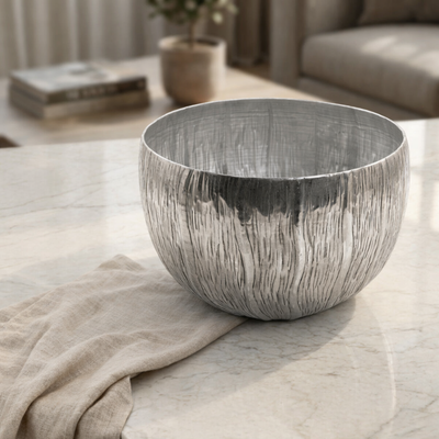 Metal bowl