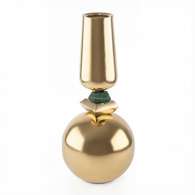 Shing Stainless steel Mabkhar - Gold