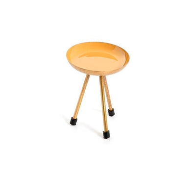 Gold Metal Stand With Legs