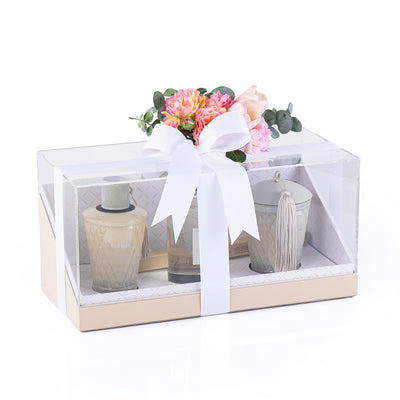 Gift Set La-Ceirva- Serene Small Size  With Floral Ribbon