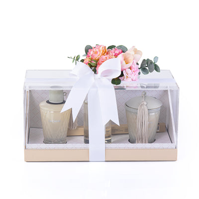 Gift Set La-Ceirva- Serene Small Size  With Floral Ribbon
