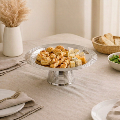 Large Critical Metal Stand- Silver