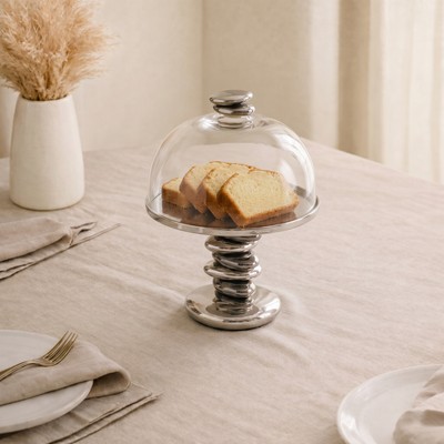 Metal cup cake holder - large