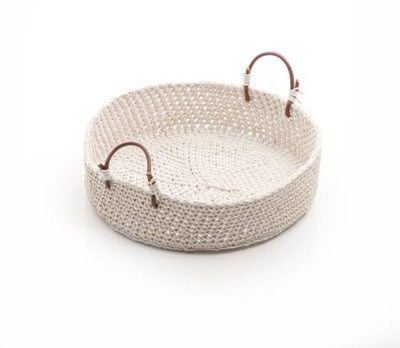 round Rattan Tray