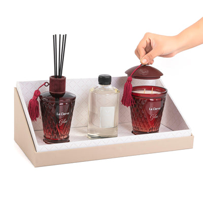 Set La-Ceirva- Glee Small Size With acrylic Cover