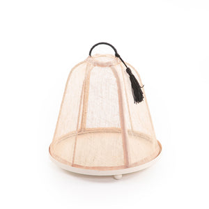 Linen cover with metal base - CASCADES
