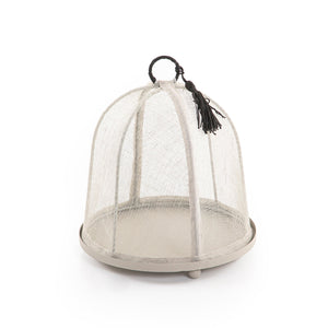 Linen cover with metal base - CASCADES