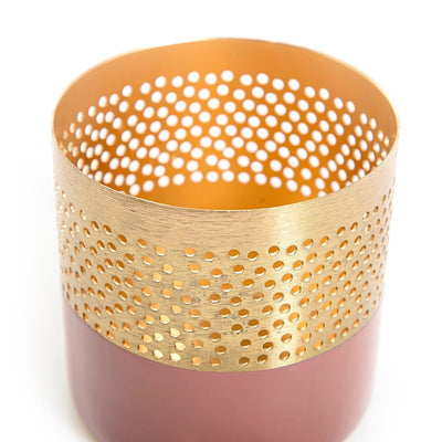 Metal candle holder - CASCADES