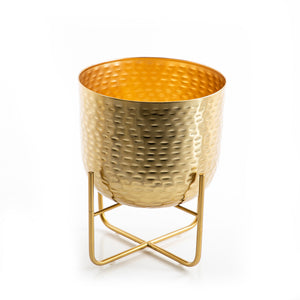 metal planter with stand (5938761695397)