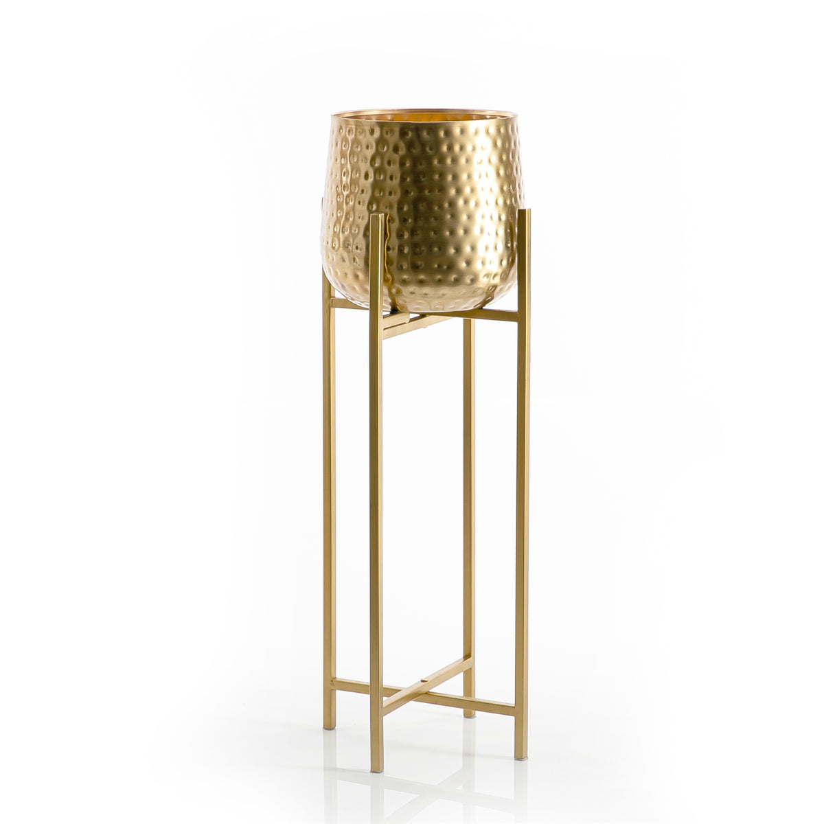 metal planter with stand (5938733973669)