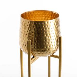 metal planter with stand (5938733973669)