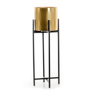 Metal planter with stand - CASCADES